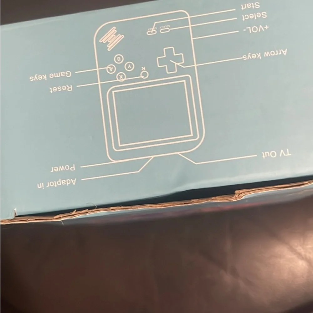 Portable Blue Gaming Console over 500 classic games. - Picture 4 of 5